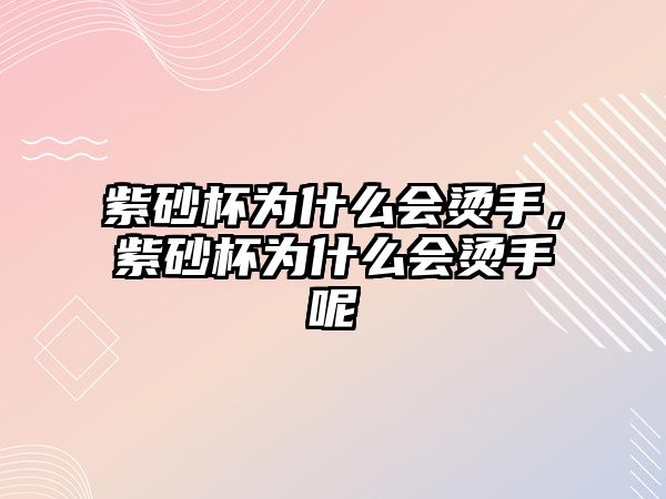 紫砂杯為什么會(huì)燙手，紫砂杯為什么會(huì)燙手呢