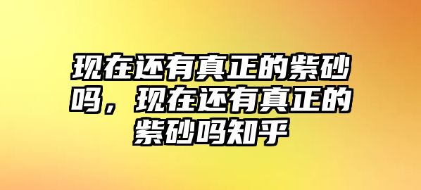 現(xiàn)在還有真正的紫砂嗎，現(xiàn)在還有真正的紫砂嗎知乎